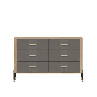 LIVEO - DANTE DT04 KOMODA | SZARY MAT