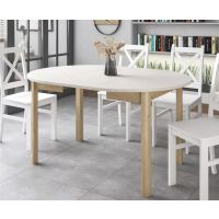 SIGNAL - DANTE Stół 102x102-144x75h | Kaszmir | Dąb Cremona Torro | z PL