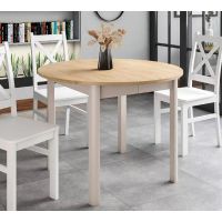 SIGNAL - DANTE Stół 102x102-144x75h | Dąb Cremona Torro | Kaszmir | z PL