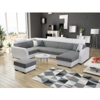 Mars Meble - DECO U POPIEL Narożnik z funkcją i pojemnikiem PROMOCJA