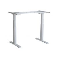 HOLME - Stelaż do biurka Double Premium | Nowoczesny design | Wyposażony w 2 silniki | Biały