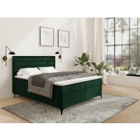 STOLLECH - ELITE II Pocket Łóżko kontynentalne z pojemnikiem ( sprężyny kieszeniowe 7- strefowe) | 180/200