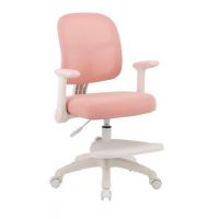 FURNITEX - FB33-FX Fotel obrotowy | Biało-różowy