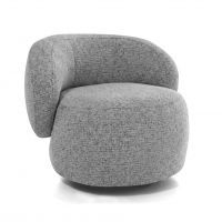 Mars Meble - MOA Fotel na obrotowej podstawie | SILVER – Bella 65 | PROMOCJA