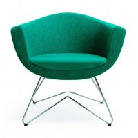 PROFIM - SORRISO Fotel Konferencyjny 10V | Stelaż z metalowego pręta