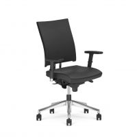 NOWY STYL - @-MOTION Fotel Obrotowy U FS | Oparcie Siatkowe Okryte Pokrowcem | Zgodny z Rozporządzeniem z 2023 roku