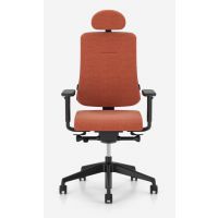 NOWY STYL - UTILA PRO Fotel Obrotowy SWIVEL CHAIR UPH/P BLACK | Oparcie Tapicerowane | Zgodny z Rozporządzeniem z 2023 roku