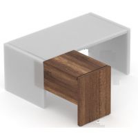 MASSONI - FUNDAMENTAL Przystawka do biurka MFP 121 L/P | 120x60x75h cm | Blat na prosto