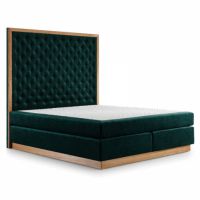 NEW ELEGANCE - NEW ELEGANCE WEZGŁOWIE 700 RAMKA DREWNIANA | Wysokość 150 | do łóżka kontynentalnego | 180