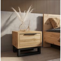 HELVETIA MEBLE WIERUSZÓW - HALLE S Stolik nocny | 24NONG22