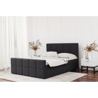 SOFIA MEBLE - HANA Łóżko kontynentalne 160x200 z pojemnikiem