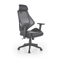 HALMAR - HASEL Fotel Obrotowy | Czarny | Popielaty | Zgodny z Rozporządzeniem z 2023 roku