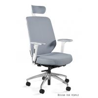 UNIQUE MEBLE - HERO Fotel Obrotowy ZM-6661-W-SM | Zgodny z Rozporządzeniem z 2023 roku