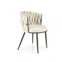 HALMAR - K516 Krzesło | Jasny Beżowy