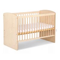 KLUPŚ - Karolina II SOSNA Łóżko 120x60