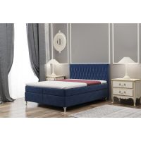 SOFIA MEBLE - KATE Łóżko kontynentalne 180x200 z pojemnikiem