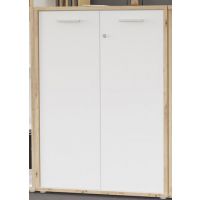 Forte - KEFLAVIK KFLF321-120A | Komplet drzwi z zamkiem | Biały