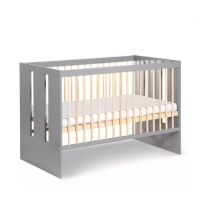 KLUPŚ - PAULINE Grafit Łóżko 120x60