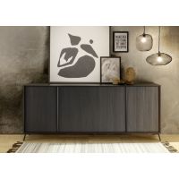 MC AKCENT - CITY Komoda | 208974-08 | Laminat czarny