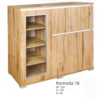 Meblarz - ROSA Komoda 16 fabrycznie zmontowana