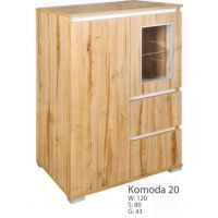 Meblarz - ROSA Komoda 20 fabrycznie zmontowana