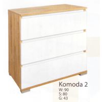 Meblarz - ROSA Komoda 2 fabrycznie zmontowana