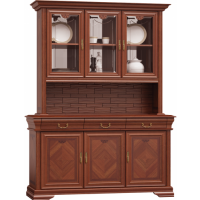 MEBLE OLEJNIKOWSKI - Milano Witryna W3D wnęka + Komoda K3D3S MIL 6