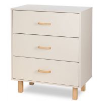 KLUPŚ - LAURA Komoda | Szampański-Buk