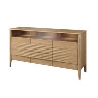 MEBIN - TANGO Komoda mała 2D2SZ z oświetleniem