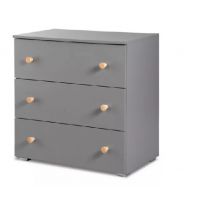 KLUPŚ - PAULINE Grafit Komoda