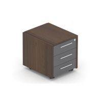 MASSONI - EXO Kontener biurowy EXKP 13 | 49,8x55x60,5h cm | 3 szuflady