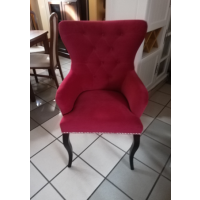 Lenarczyk - DENIS Krzesło | Buk | Tkanina Otusso 19 | DOSTĘPNE OD RĘKI