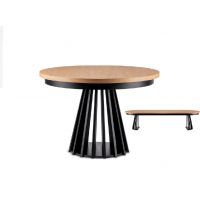 HALEX - LAMELLO 04 Stół | Dąb lakier | Buk czarny