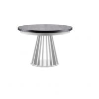 HALEX - LAMELLO 09 Stół | Buk czarny | Biały