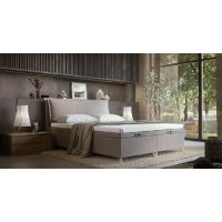 Forte - LIYOW Łóżko kontynentalne z pojemnikiem | 160x200 | LTLIY16K