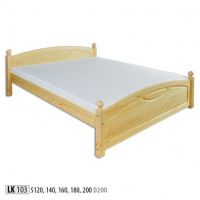 Drewmax - SOSNA Łóżko LK103