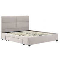 FURNITEX - LT3-FX Łóżko 160x200 | Beżowe