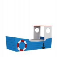 BabyBest - OCEANIK - STATEK Łóżko 180x90 L-ST