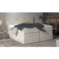 WERSAL - LUNGO Łóżko Kontynentalne 180x200 z pojemnikiem | Mateac Bonnel | Materac Pocket