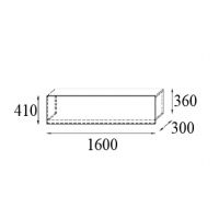 AMS Meble Biurowe - VISTA Nadstawka Recepcyjna LVN10