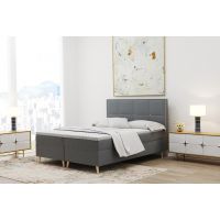 SOFIA MEBLE - MANILA Łóżko kontynentalne 180x200 z pojemnikiem