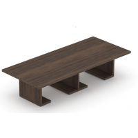 MASSONI - LINEART Stół konferencyjny MLSK 4001 | 400x140x75h cm | 14 osób | Nogi "L"