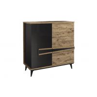 MEBIN - ETNA Komoda 2D1SZ Prawa