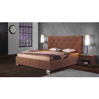 NEW ELEGANCE - NEW ELEGANCE Łoże Mini Maxi 180x200 (wezgłowie 2700 wys. 120 cm, Korpus C przeszycie C, nożka B)