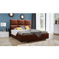 NEW ELEGANCE - NEW ELEGANCE Łoże Mini Maxi 200x200 (wezgłowie 3000 wys. 120 cm, Korpus C bez przeszycia, Nóżka B)