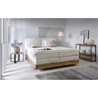 WERSAL - NEBIA Łóżko Kontynentalne 160x200 z pojemnikiem | Materac Bonnel | Materac Pocket