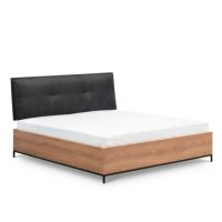 NEW ELEGANCE - NEW ELEGANCE LOFT KARMEL Łóżko z pojemnikiem 140x200 | LKLP-140