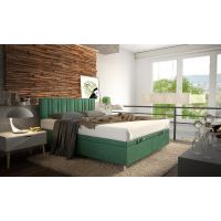 Forte - PALERMO Łóżko kontynentalne z pojemnikiem | 140x200 | LTPAL14K