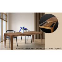 ORTUS - PAOLO Stół Dąb | rozkładanie motylkowe | Blat obłogowany