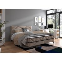 MEBLE BEST - PARANA Łóżko Kontynentalne z pojemnikem | 140x200